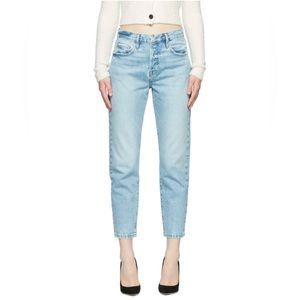 Frame Le Original High Rise Straight Jean Size 27